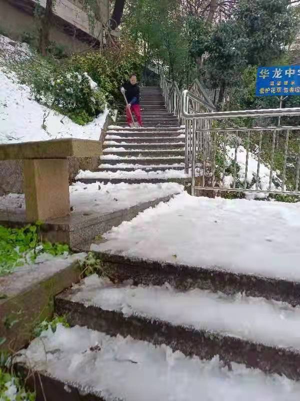 情滿華龍，掃雪除冰暖人心